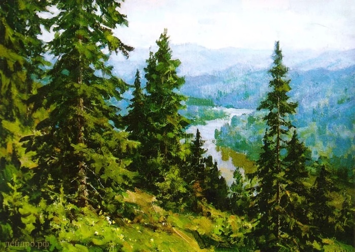 Гурский предпочел фронту одиночество в тайге.