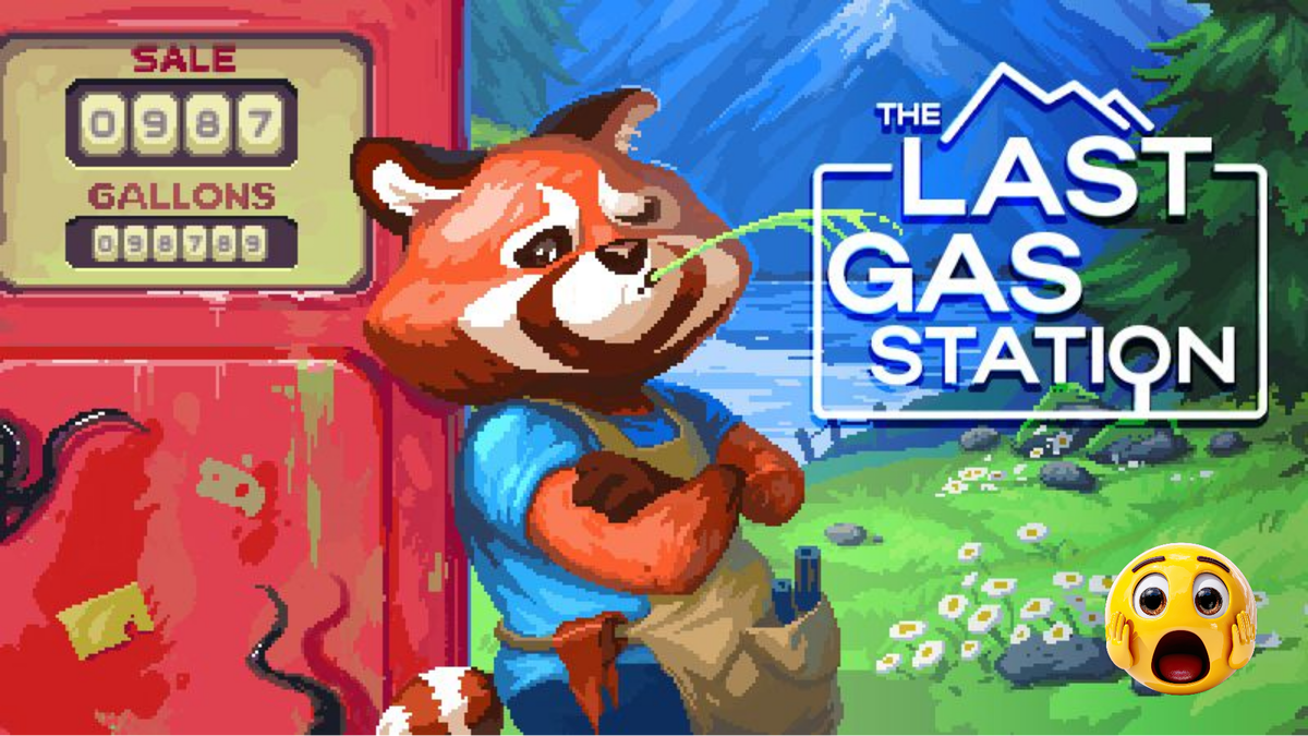 Симулятор заправки про красную панду The Last Gas Station