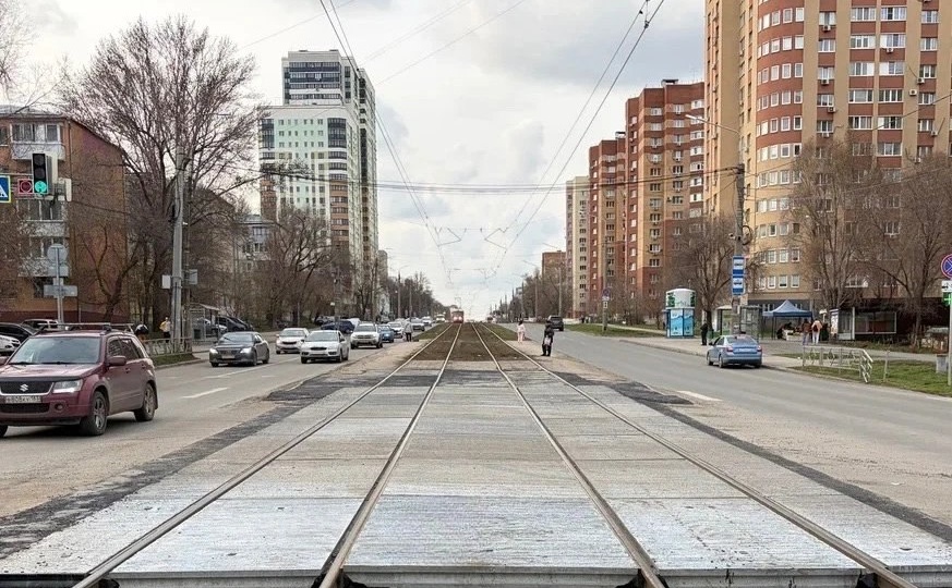 Перекресток Алма-Атинской и Металлургов в Самаре встал на ремонт