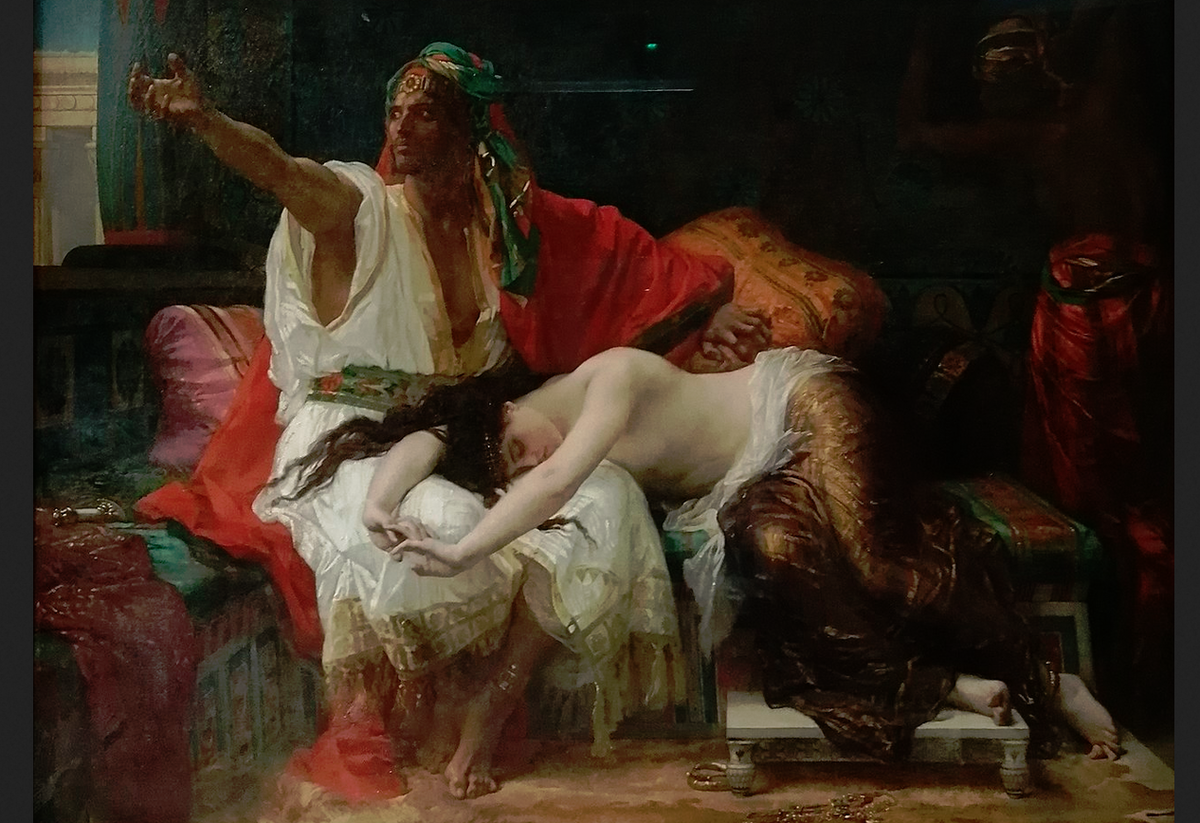 Александр Кабанель. "Фамарь", 1886.