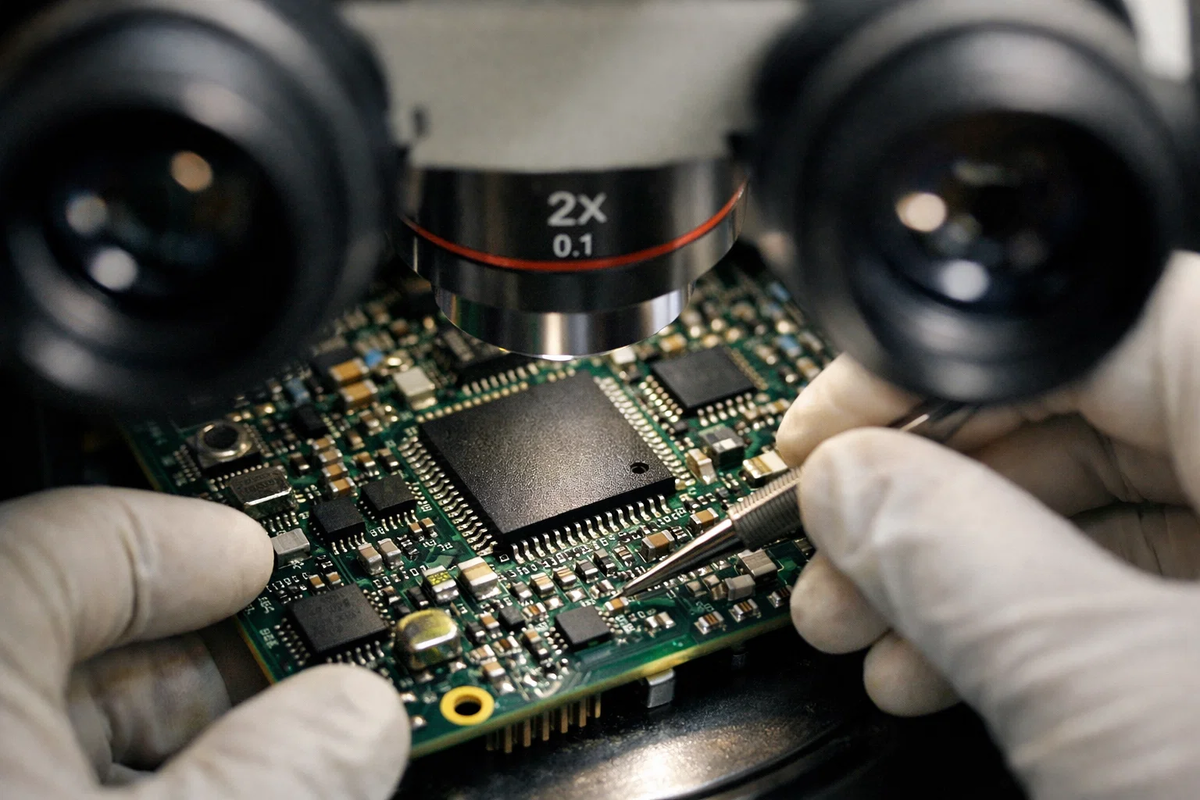 Раньше такая плотность монтажа доставляла неудобства, теперь это «лёгкий» уровень