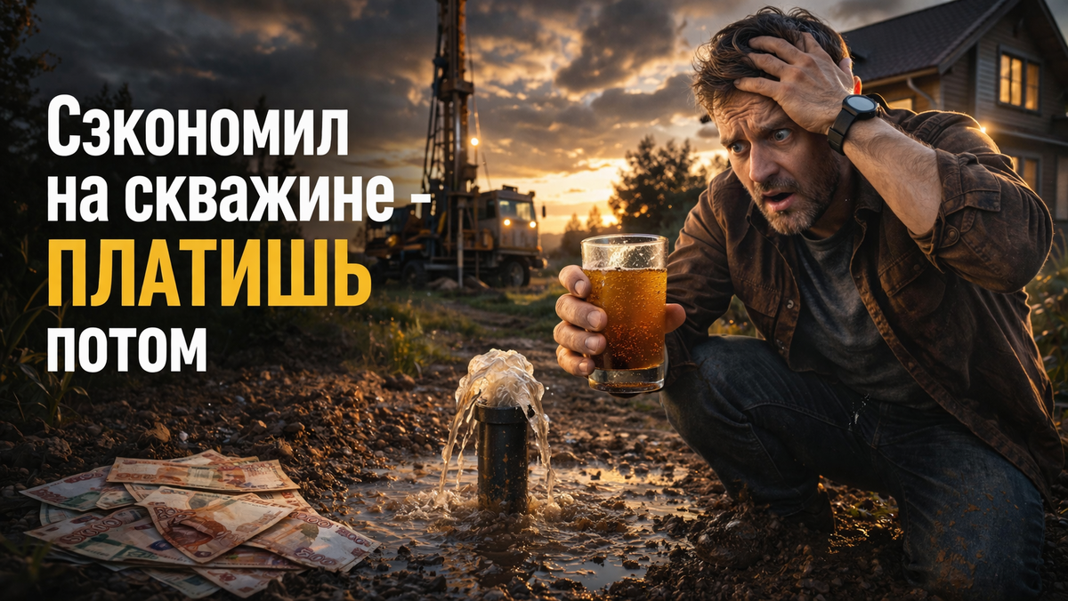 Артезианская скважина: расклад без купюр — почему я выбрал глубже и дороже