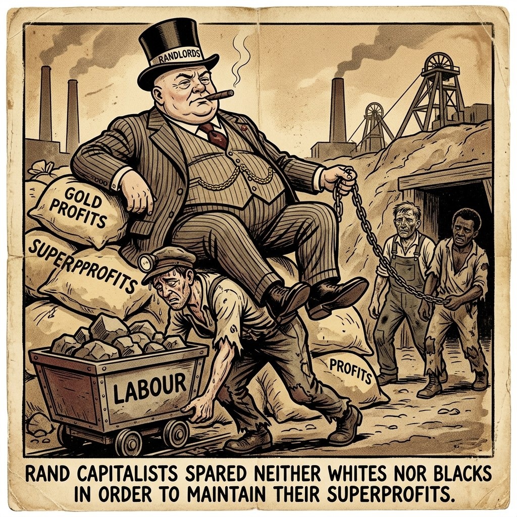 Красная угроза (Rooi Gevaar) стала главным политическим жупелом для южноафриканской элиты