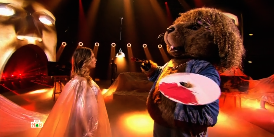 Кто снял маску в десятом выпуске первого полуфинала шоу "Маска"?