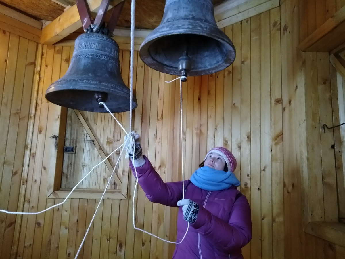 Храм в Байдарацкой тундре на Земле Надежды. Ямал. Россия.