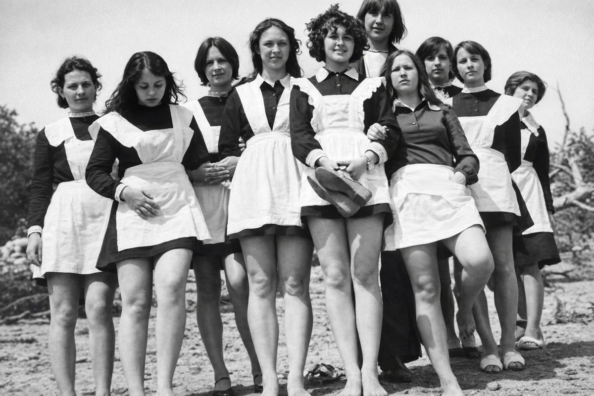 Старшеклассницы 1970