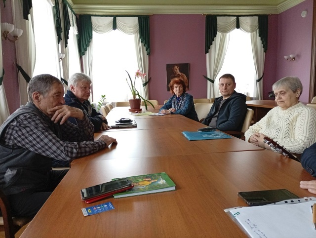 В Доме литераторов ИРО РСП, 6 апреля, 2026г.