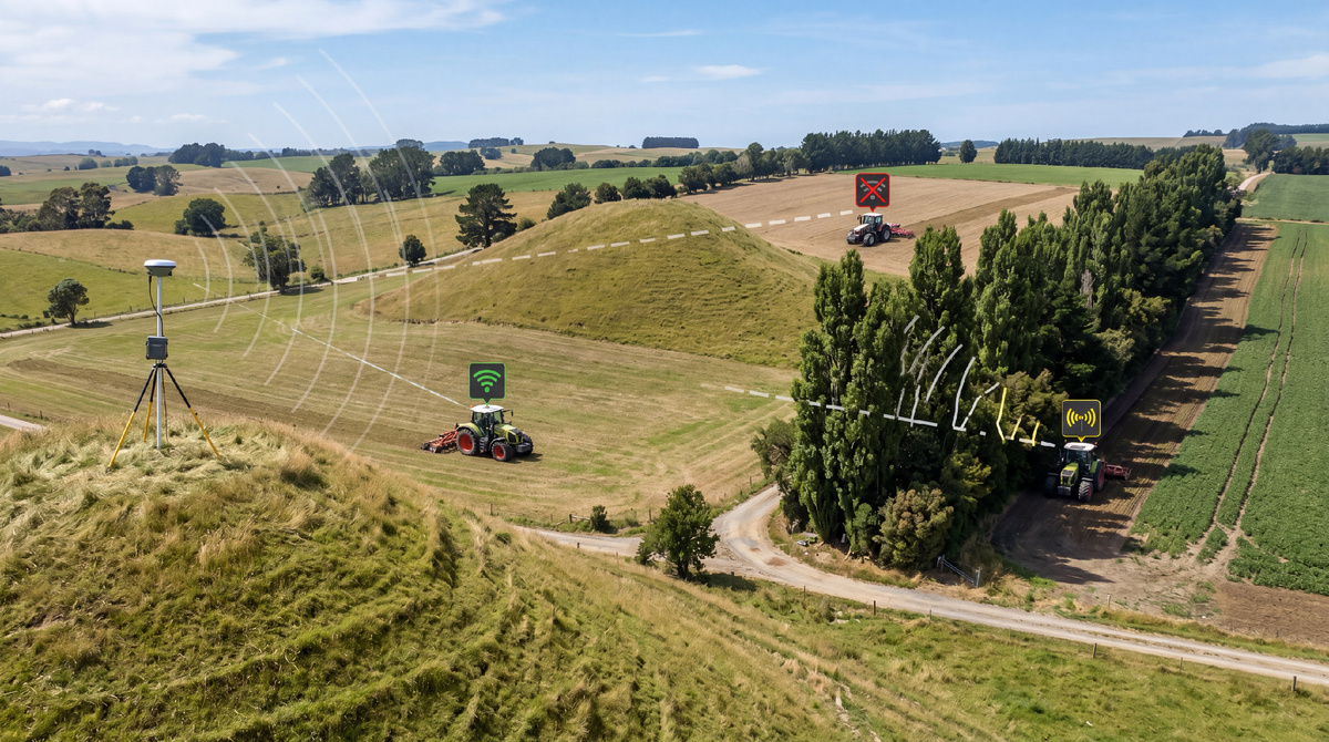 Холмы = обрыв связи
