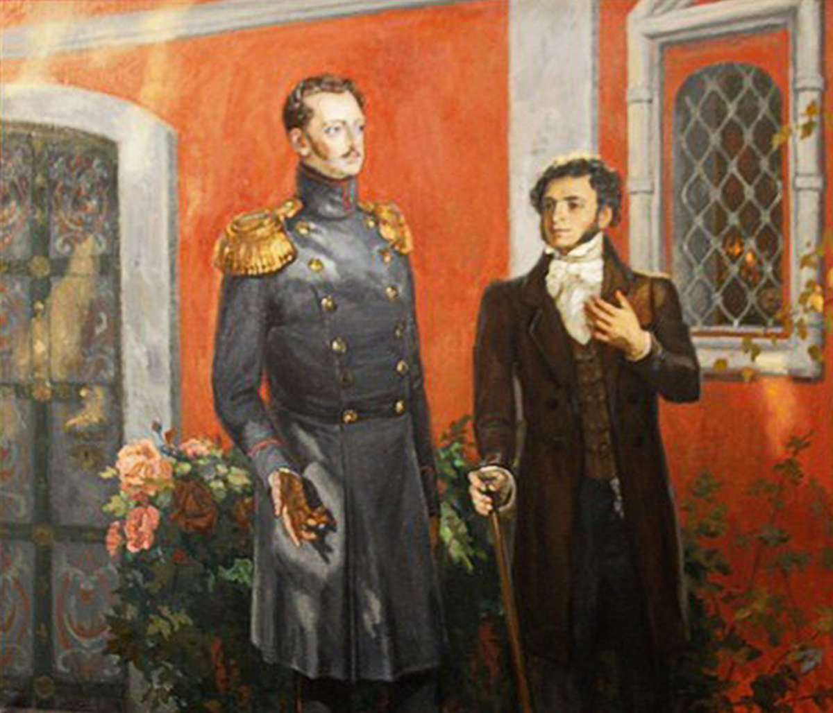 Александр Пушкин и Николай I