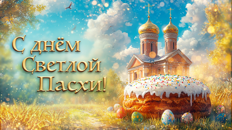 Со Светлой Пасхой!