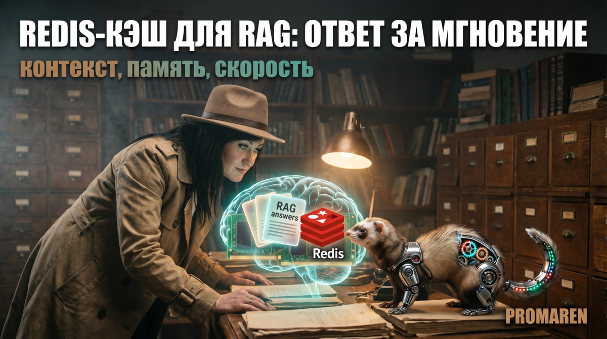    Как Redis-кэширование ускоряет RAG-приложения и снижает нагрузку на векторное хранилище | Марина Погодина, PROMAREN Марина Погодина