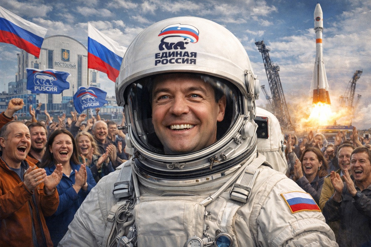 Партия «Единая Россия» намерена покорить космос