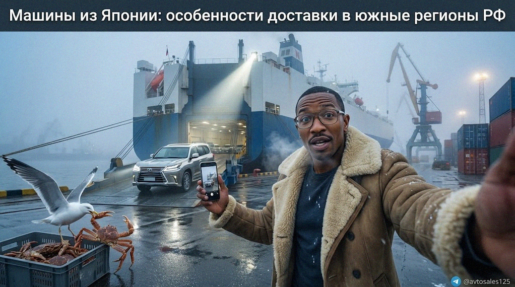    Процесс и особенности доставки автомобилей из Японии на юг РФ Авто Сейлс