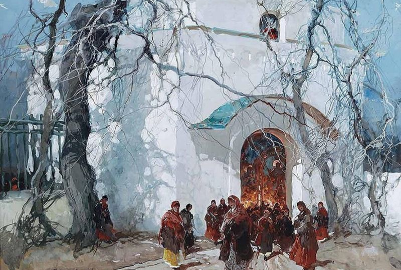 Тест по живописи. Светлый праздник