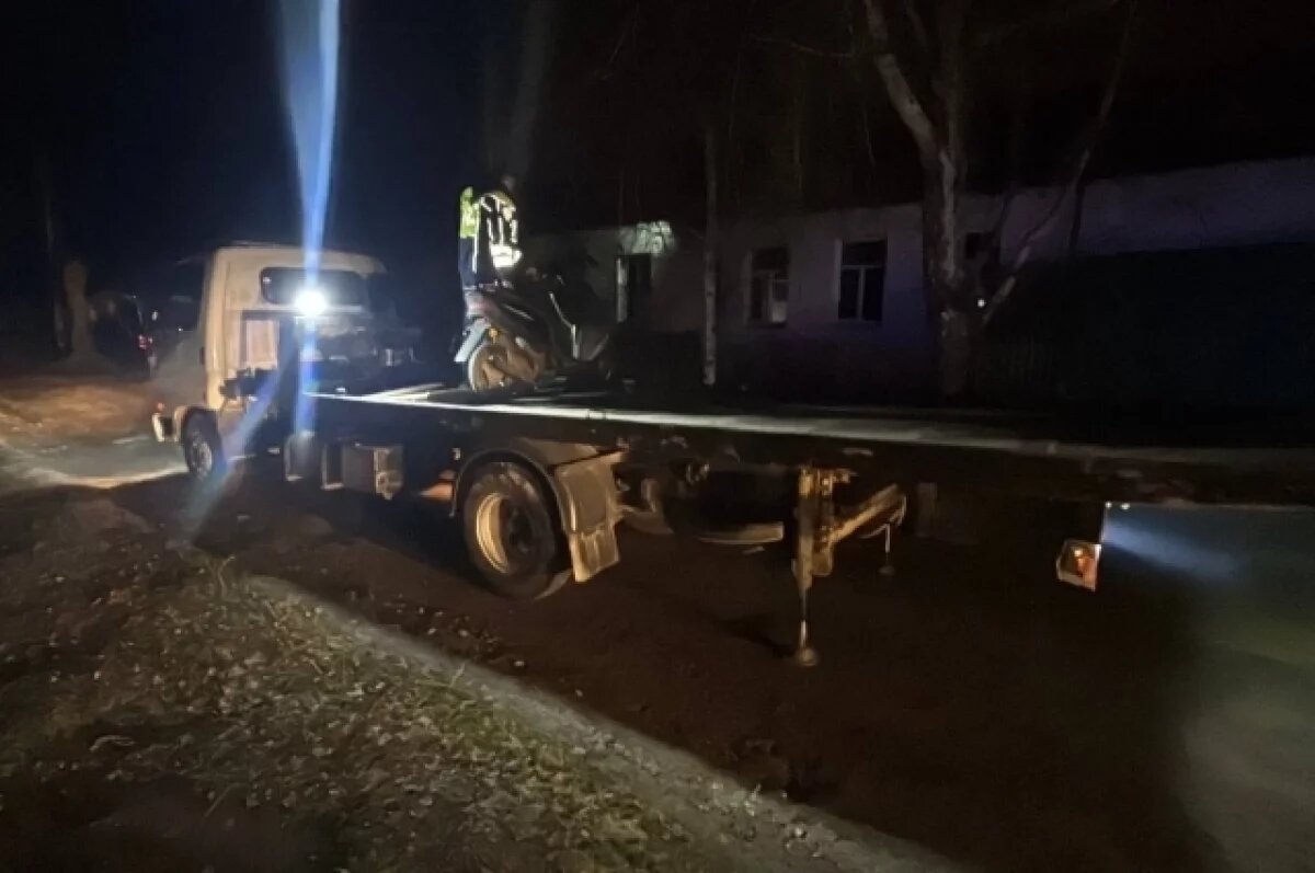    Пьяного водителя скутера задержали в Копейске