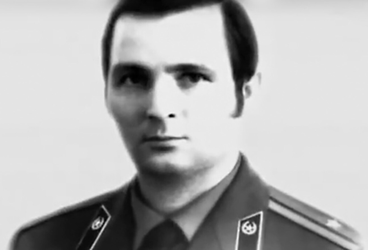 Майор госбезопасности Вячеслав Афанасьев. Ему было всего 40 лет.