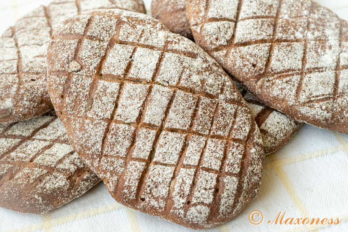 Ржаные лепёшки на закваске