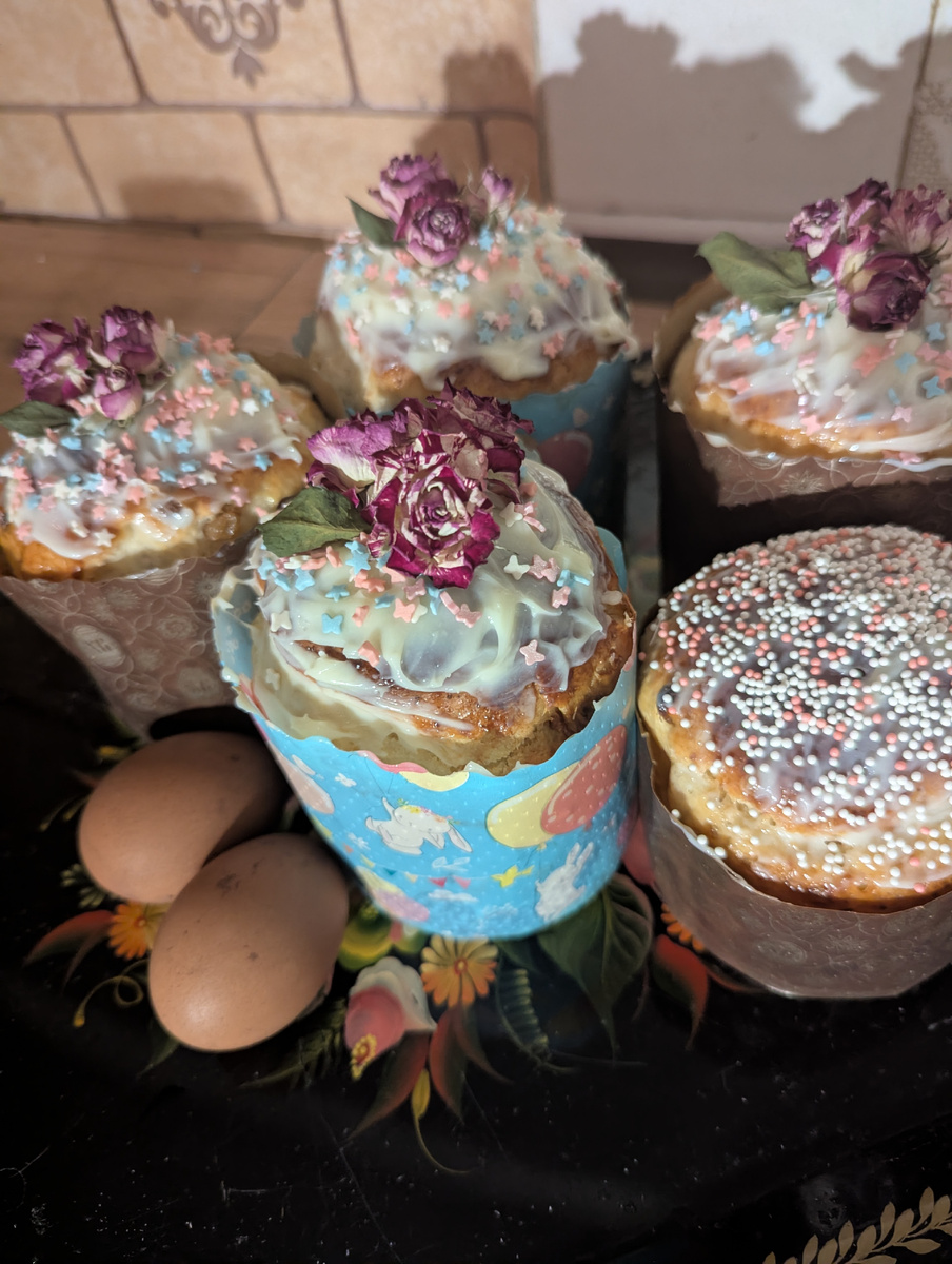 украшение куличей