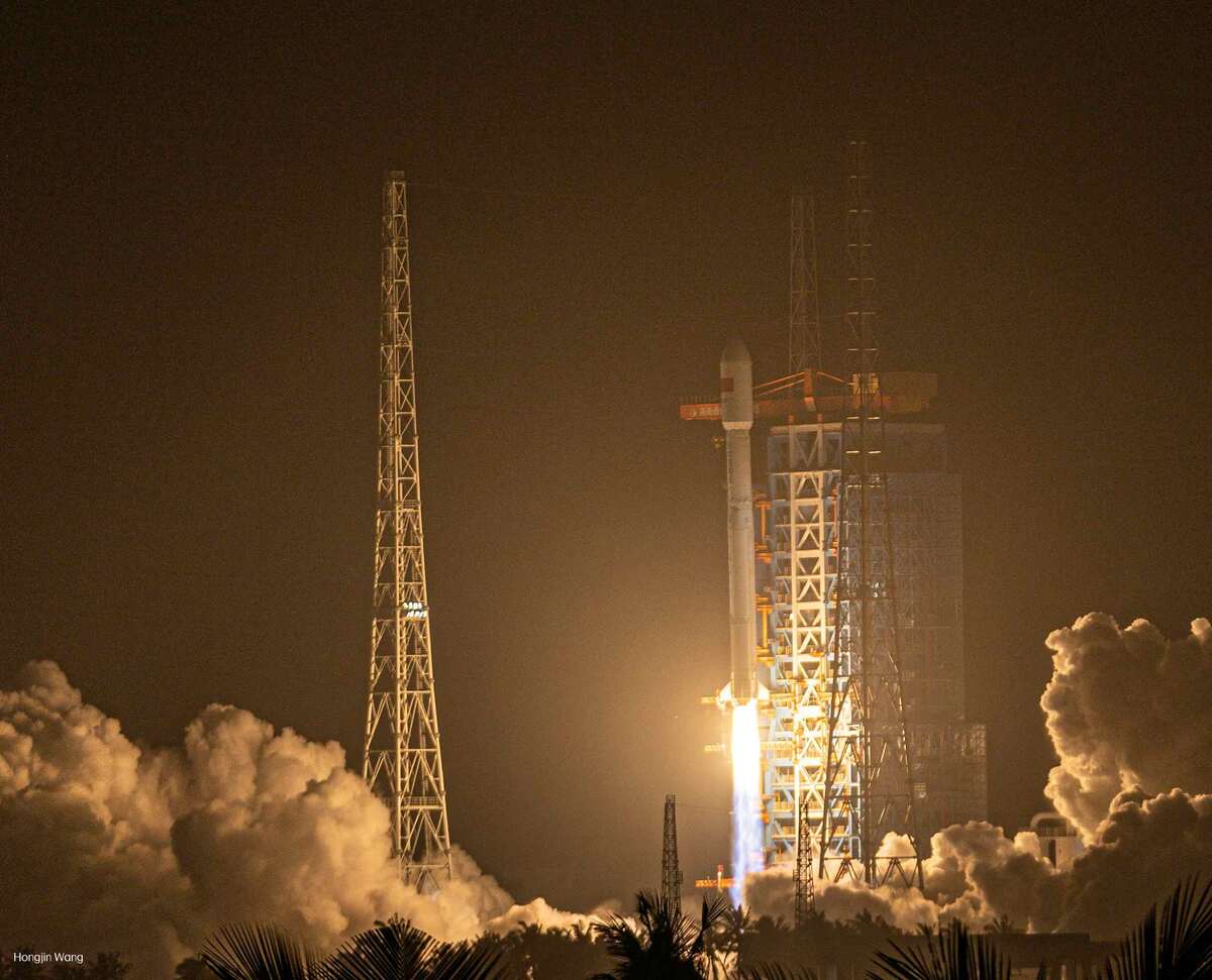 запуск китайского ракетоносителя