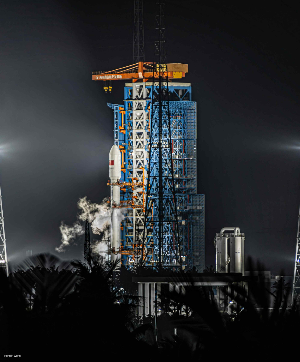 запуск китайского ракетоносителя