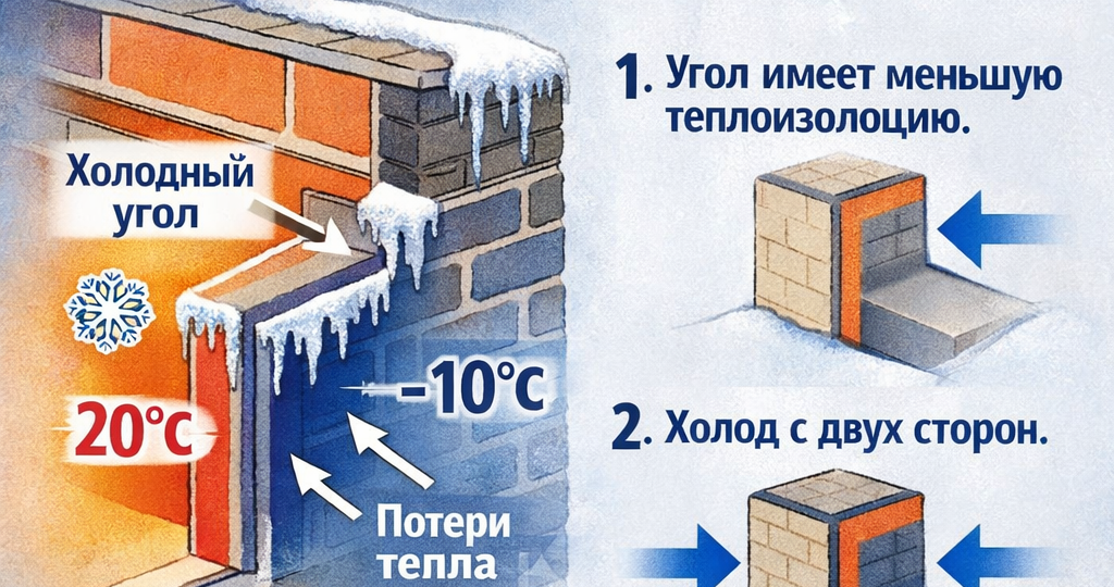 📏 Толщина утеплителя на цоколе: брать “с запасом” или считать по уму