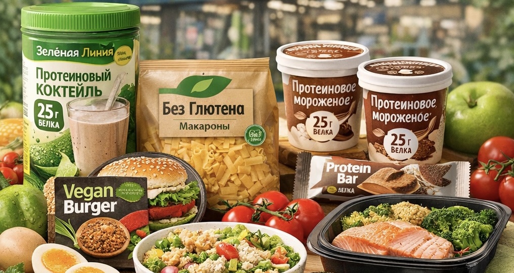 Функциональное питание набирает обороты: россияне всё чаще выбирают здоровый рацион