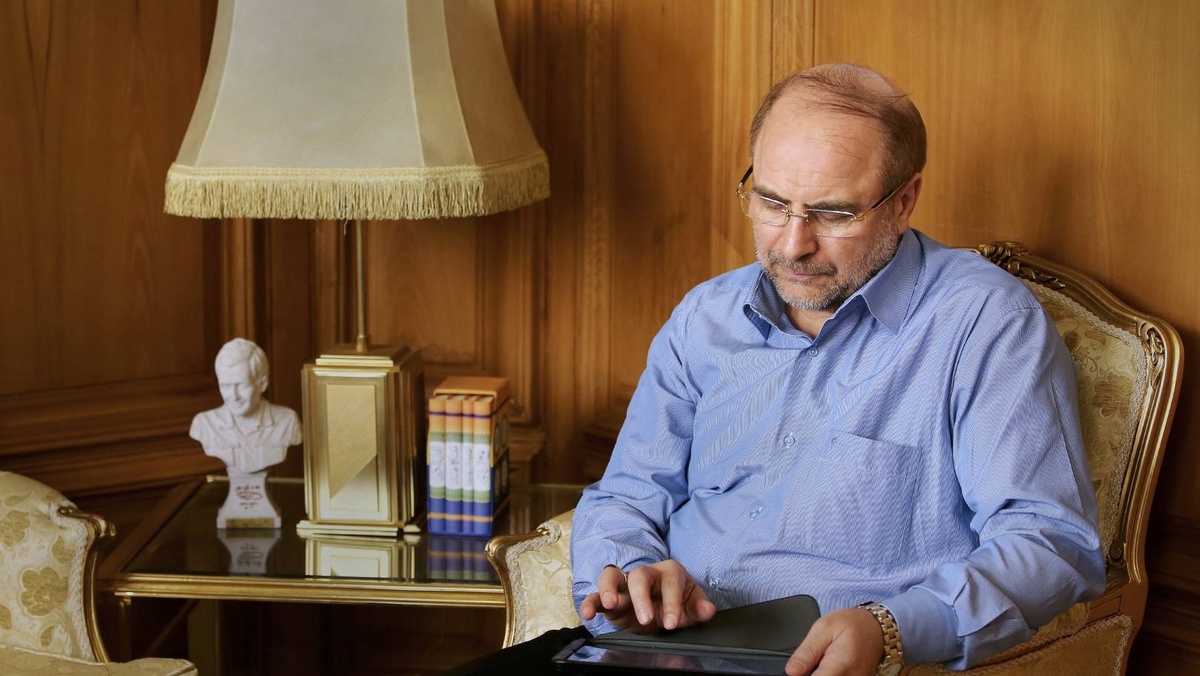     Спикер парламента Ирана Мохаммад Багер Галибаф   
(cc) Khamenei.ir