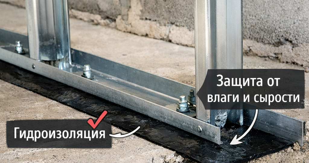 💧 Нужна ли гидроизоляция под перегородки первого этажа