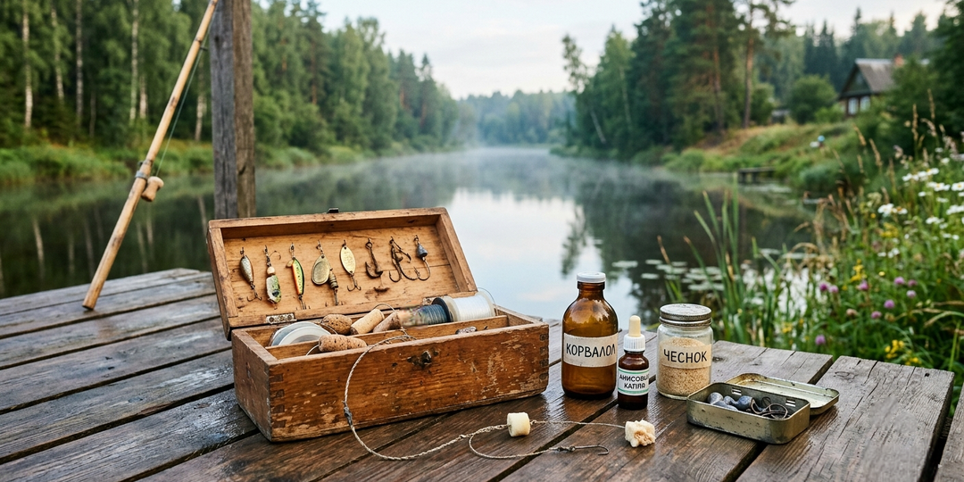 ​«Аптечный» корвалол и кухонная магия: как сделать бюджетный аттрактант, который соберет всю рыбу в точке