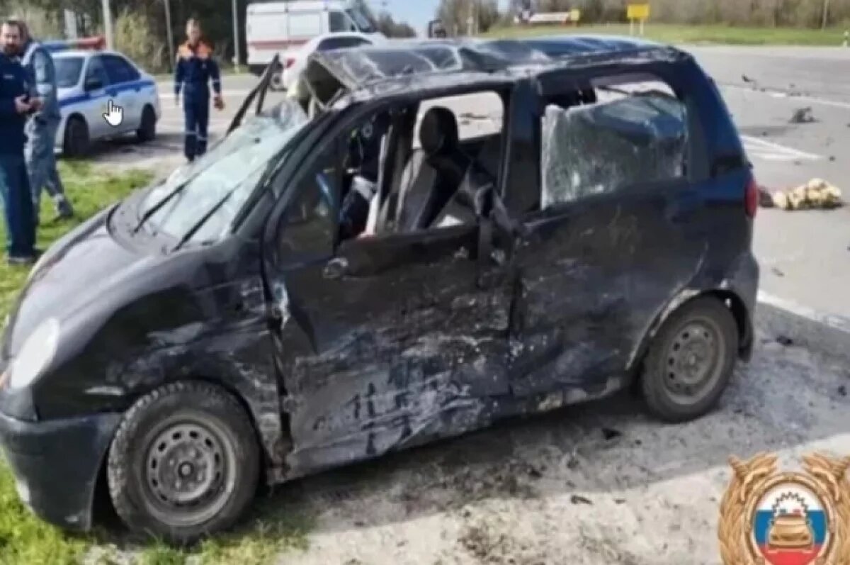    На автодороге «Шахты – Цимлянск» в ДТП попала женщина с младенцем