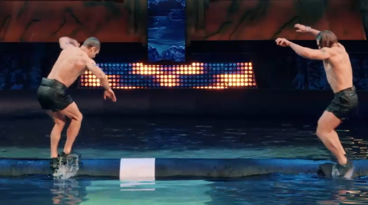 "Титаны" экстрим -шоу от 12.04.26, в котором шапка Алеев красиво балансировал, впервые поразив меня