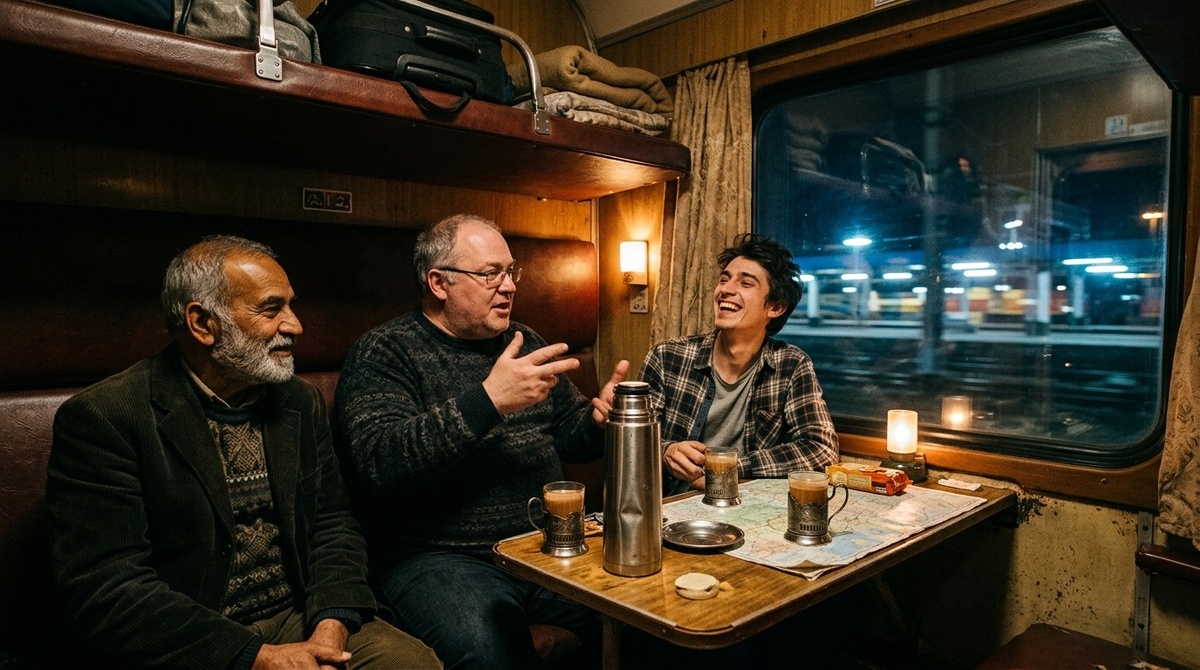 Три вруна в одном купе и что из этого вышло