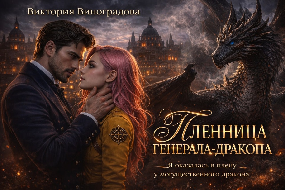Баннер к роману, взято из тгк: Виктория Виноградова