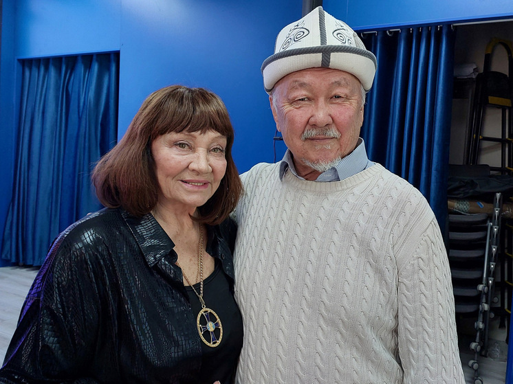     Лариса Лужина и Акылбек Мураталиев. / Светлана Хохрякова