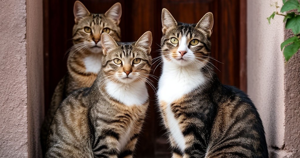 Бабушки и кошки