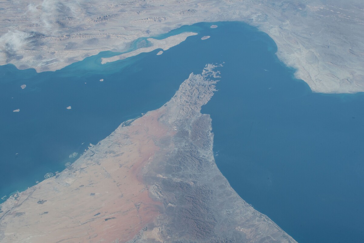  Ормузский пролив. Фото: NASA