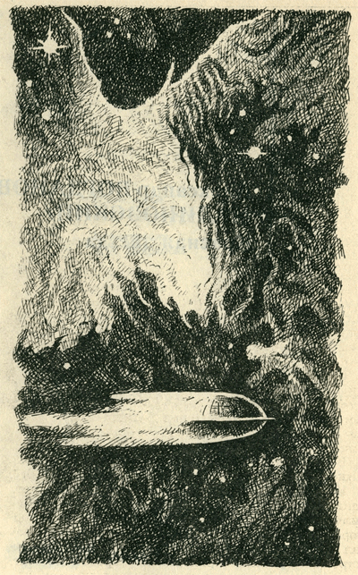 Семен Трофимов. Иллюстрация к роману Александра Богданова "Красная звезда". Изображение взято из открытых источников