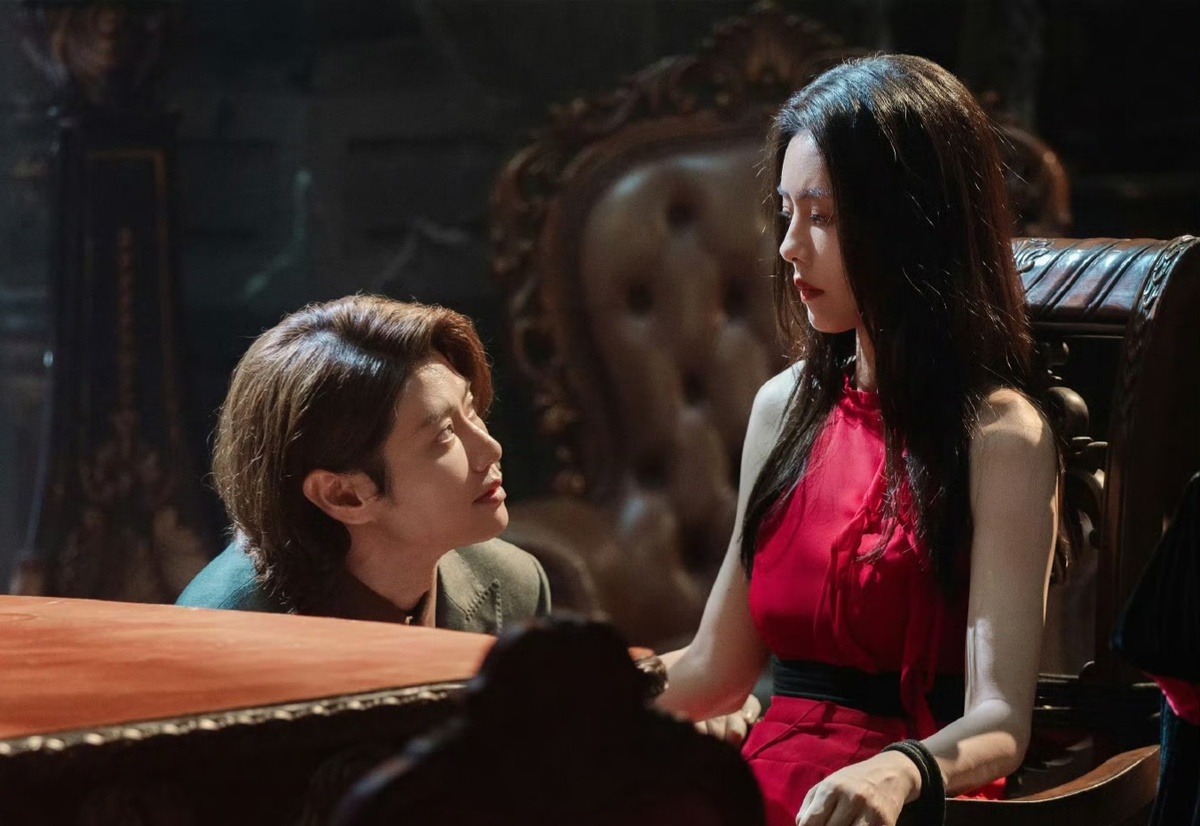 Кадр из дорамы "Стальной лес".