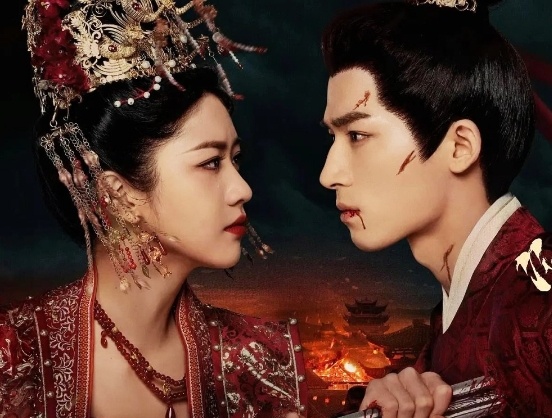 Главные герои дорамы "Смиряя волны и ветер".