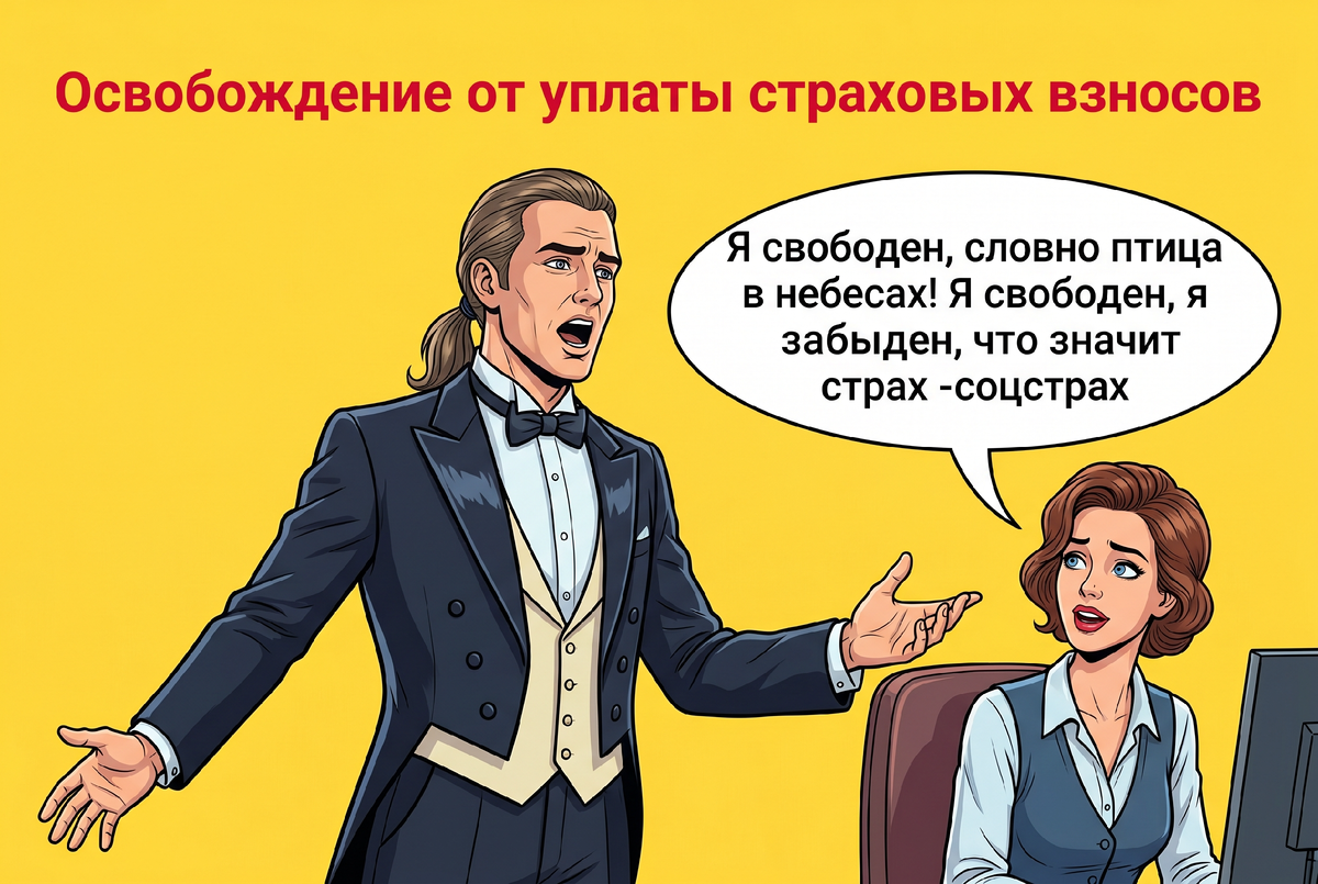Освобождение от уплаты страховых взносов, а основания есть?