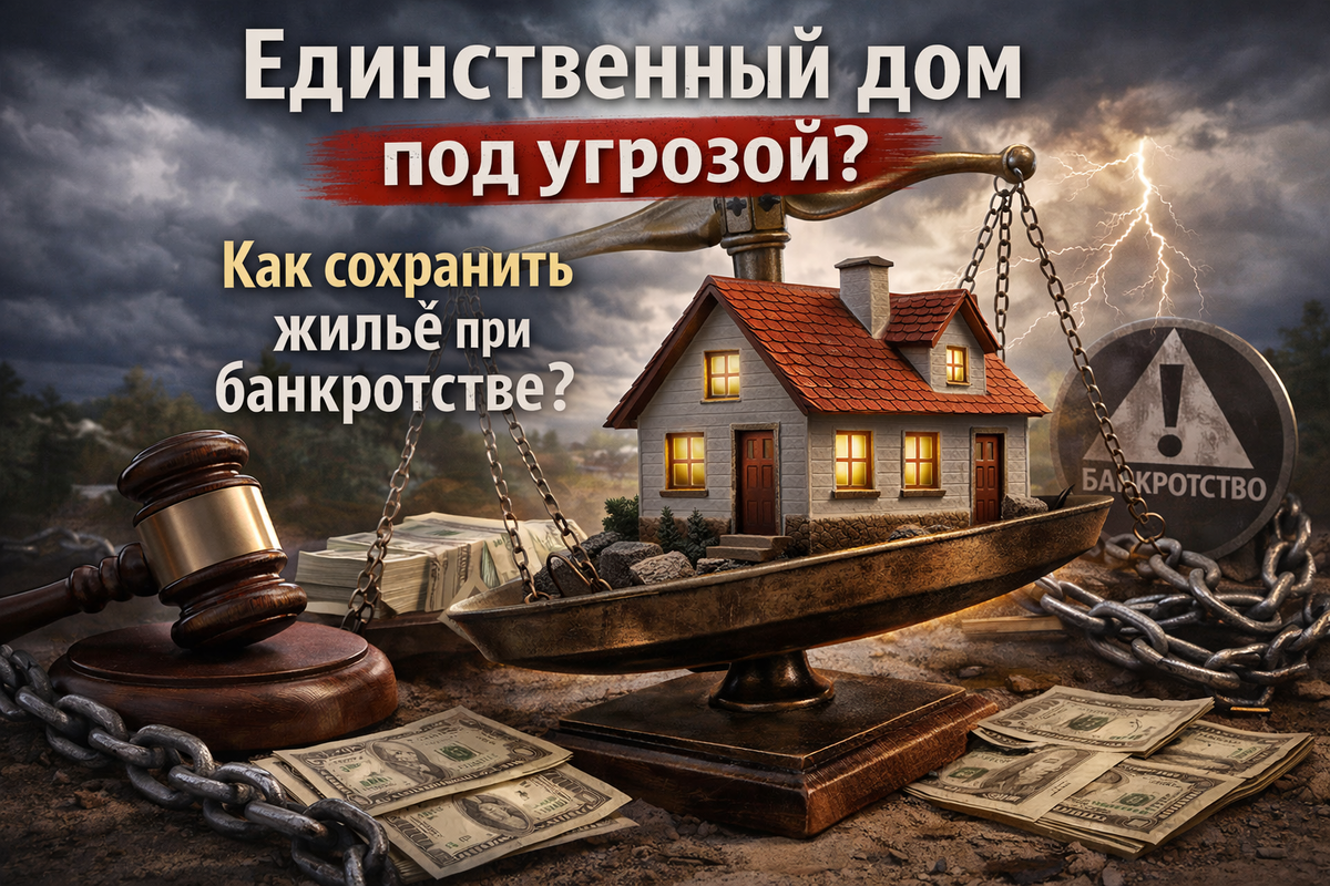 Как защитить единственное жилье при банкротстве?