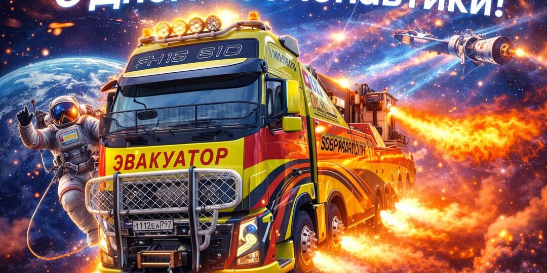 С Днём космонавтики, друзья