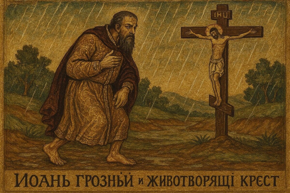 Иван Грозный и Животворящий Крест