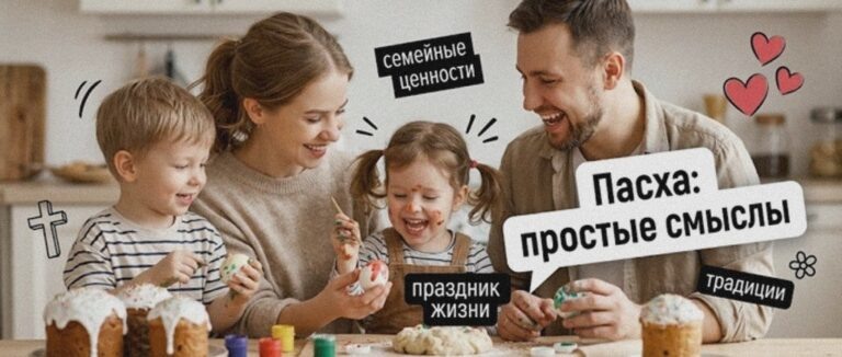    Иллюстрация к материалу: Как рассказать детям о Пасхе: простые слова и глубокий смысл