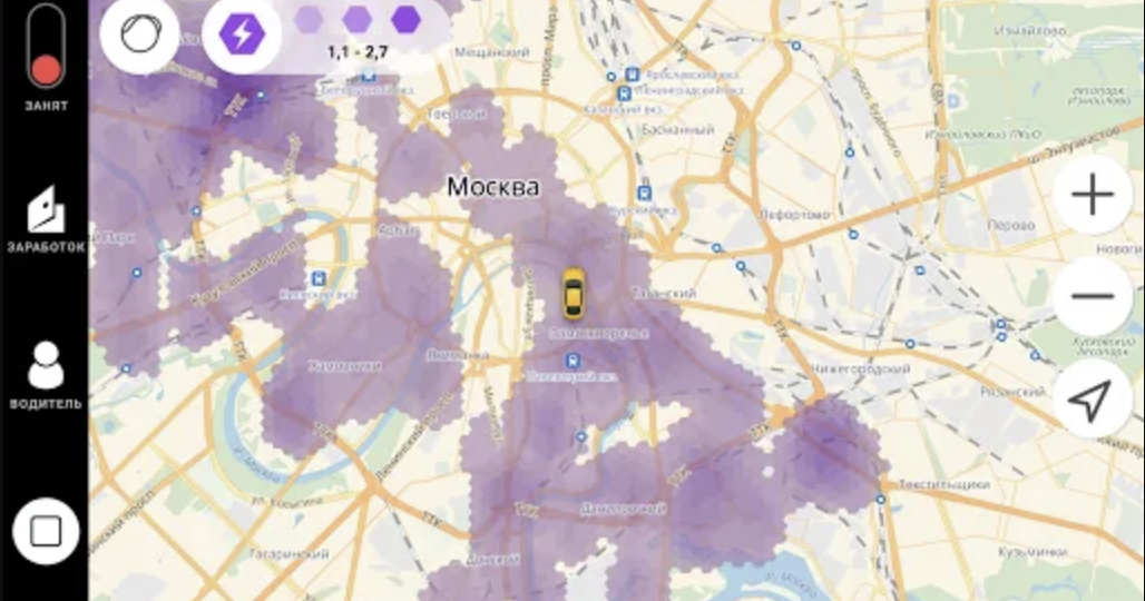 Как зарабатывать больше в Яндекс Про 2026: лужи, геобонусы и зоны с повышенным коэффициентом