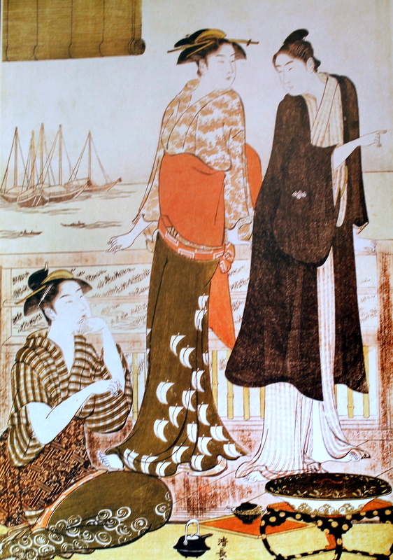 Киенага Тору Чайный домик на побережье