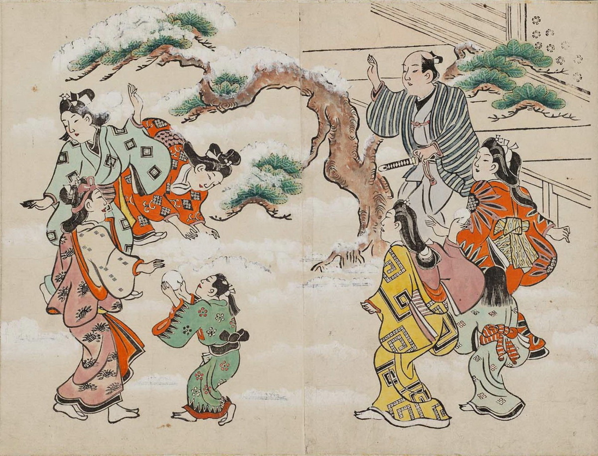 Сугимура Дзихэй Зимние занятия