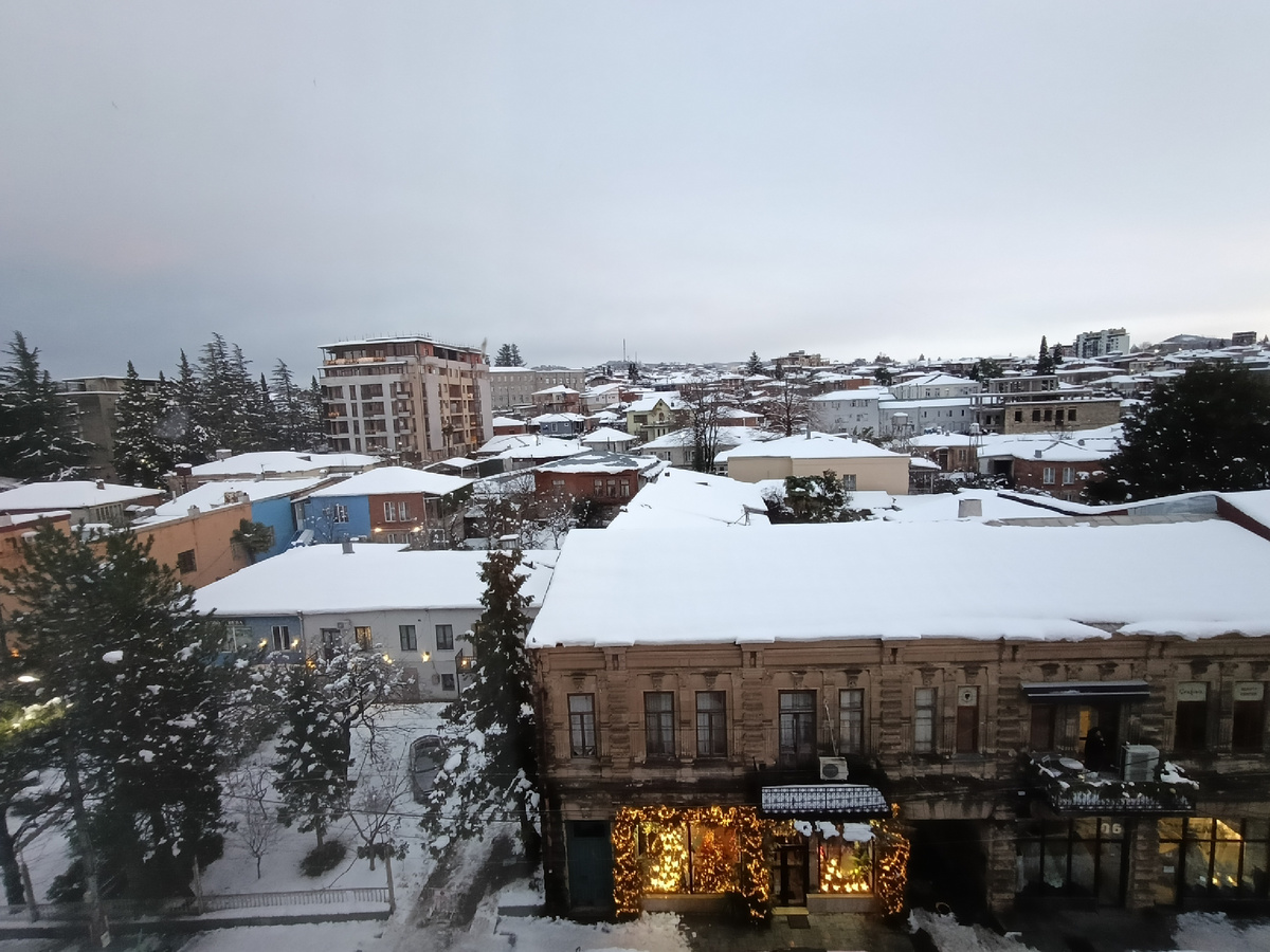 Наутро погода умиротворилась