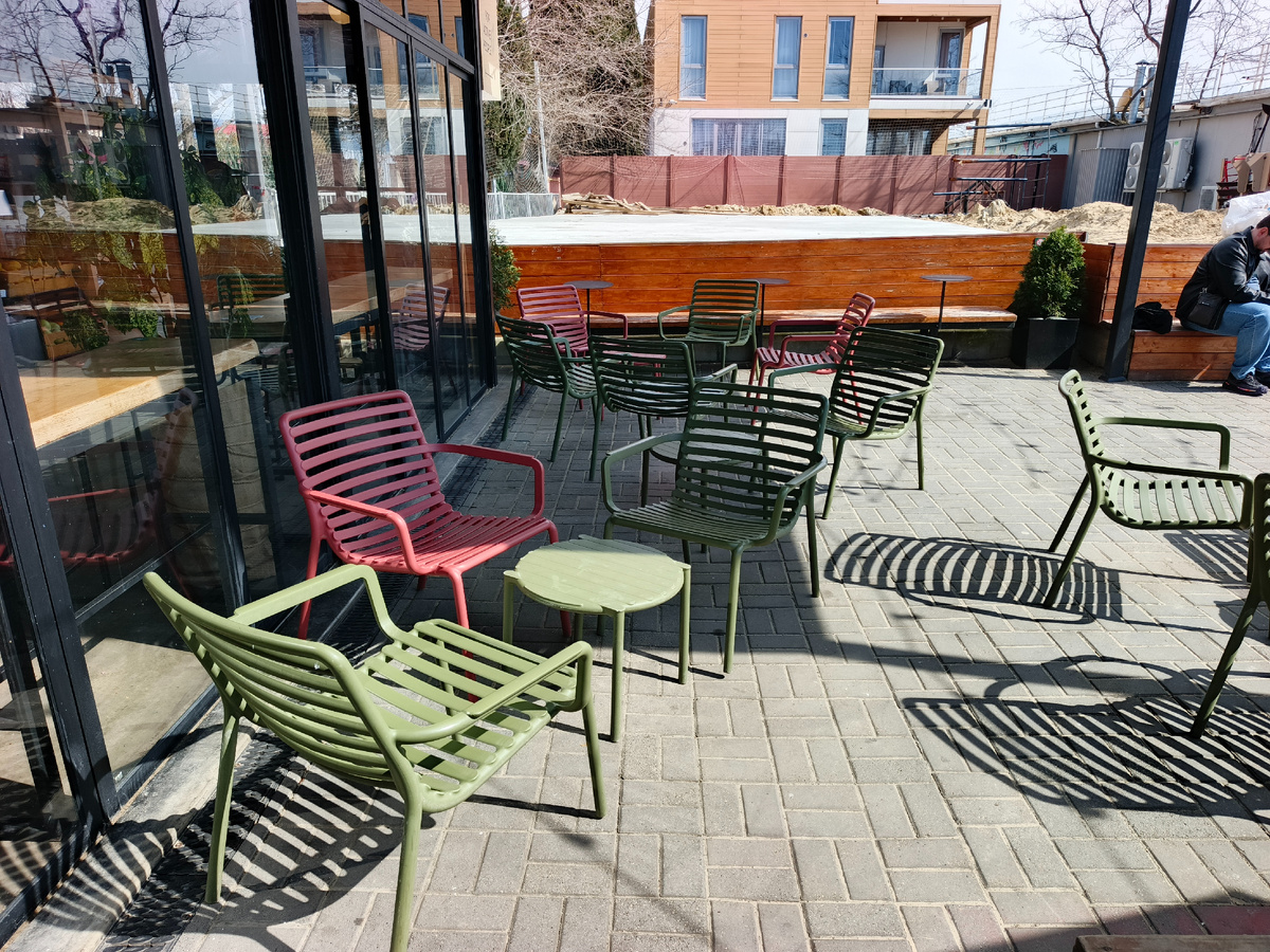 ФТ Сириус, Имеретинская набережная, кафе "Про кофе", апрель 2025 года