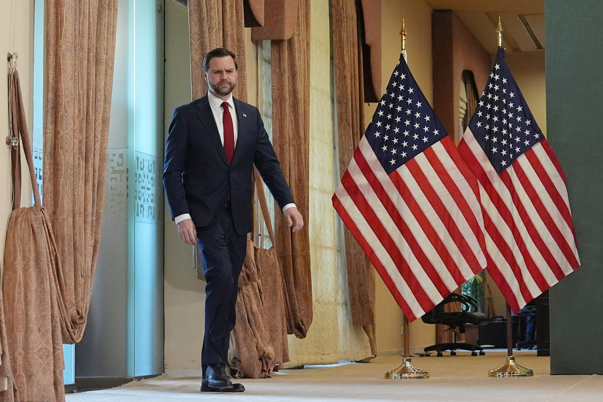     Вице-президент США Джей Ди Вэнс / Gettyimages.ru / Jacquelyn Martin - Pool